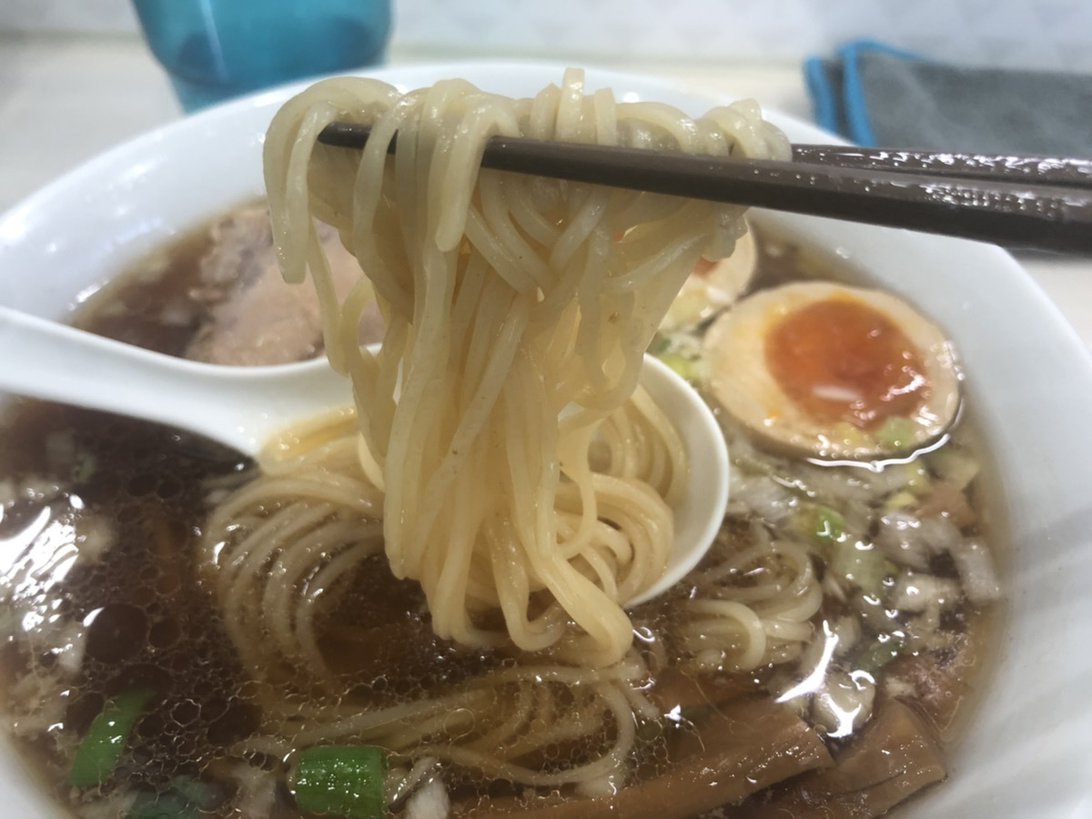 ストレート麺