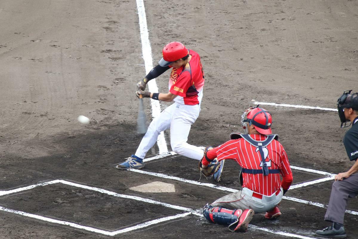 ※過去の軟式野球大会の様子（日野町提供）