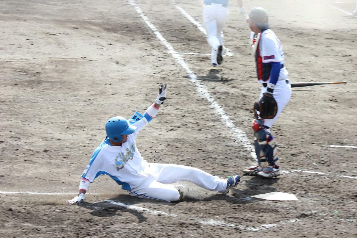 ※過去の軟式野球大会の様子（日野町提供）