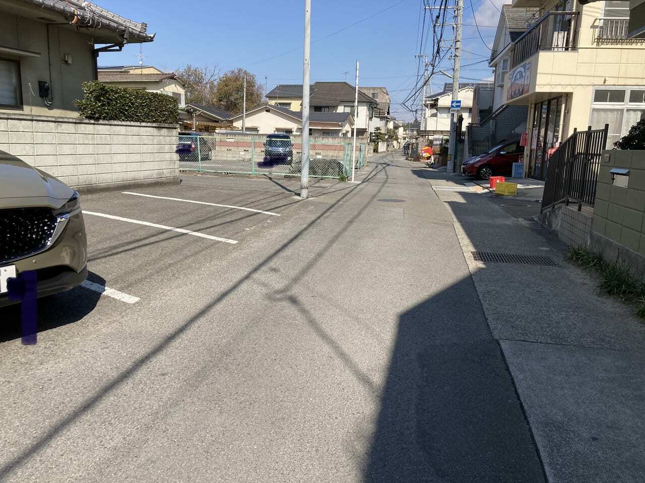 富久重の駐車場