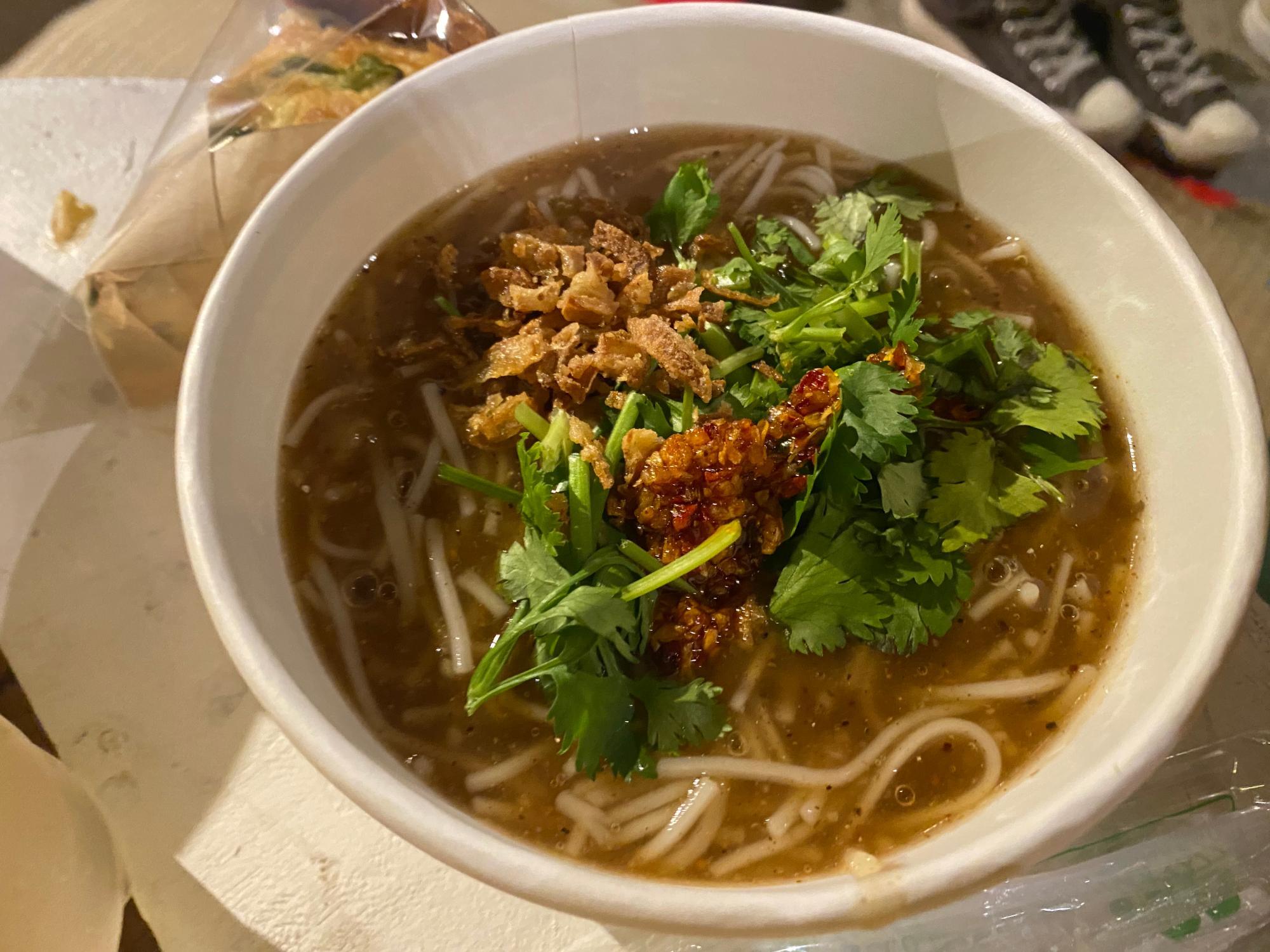 エスニック風味の「台湾麺線」