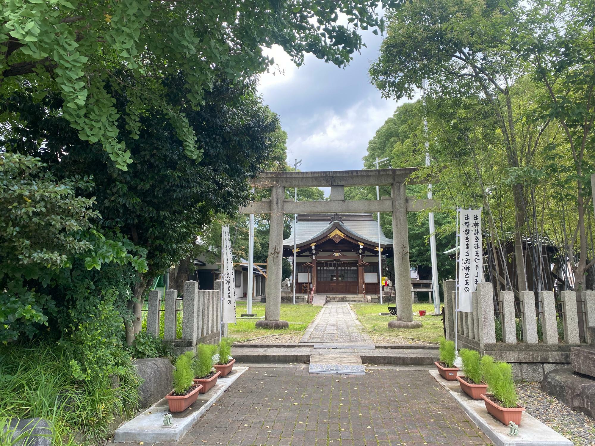 昼間の「多奈波太神社」