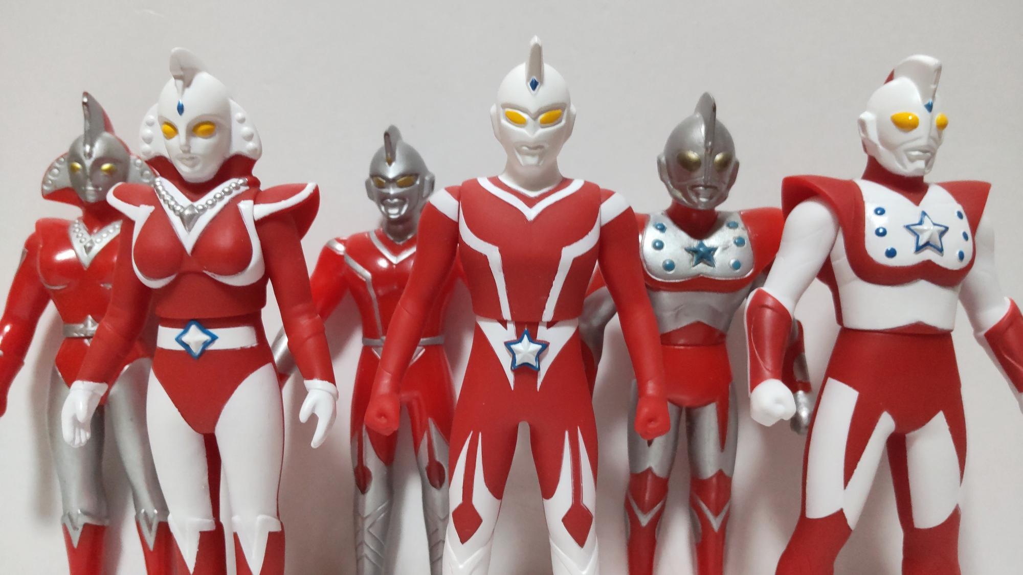 ウルトラマンUSA（左よりベス、スコット、チャック　筆者撮影）