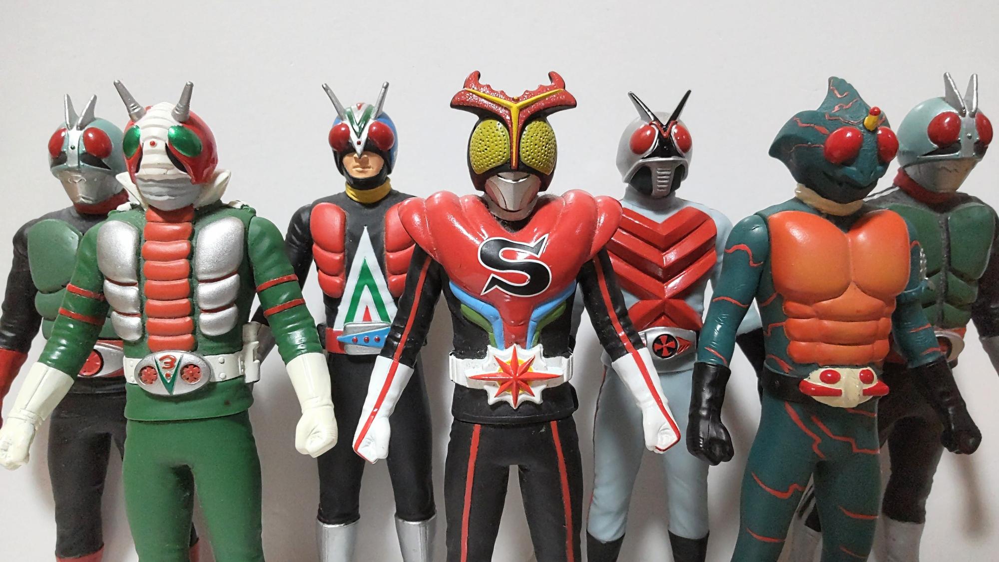 仮面ライダー／キカイダー／イナズマン／ゴレンジャー等 激レア 仮面