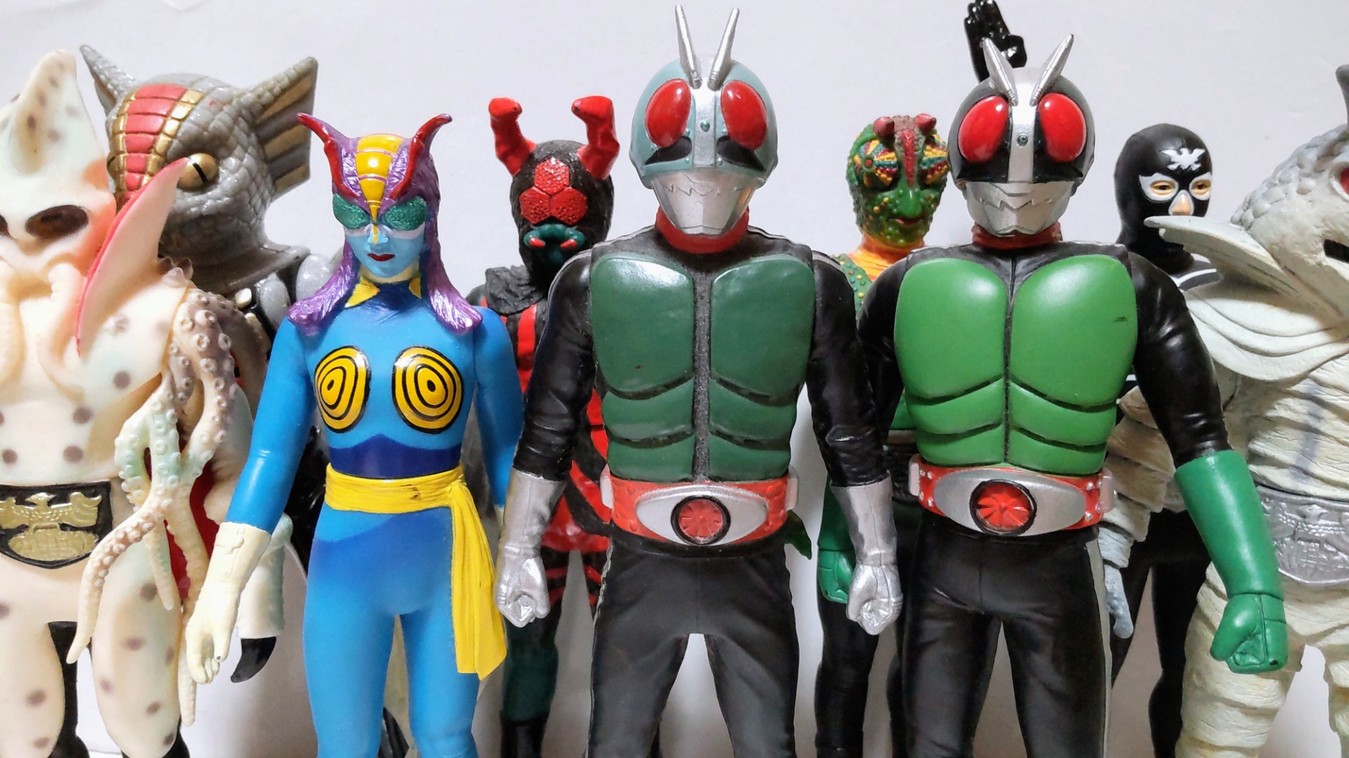 仮面ライダー ショッカー軍団 SHODO仮面ライダーVS 結成！悪の軍団