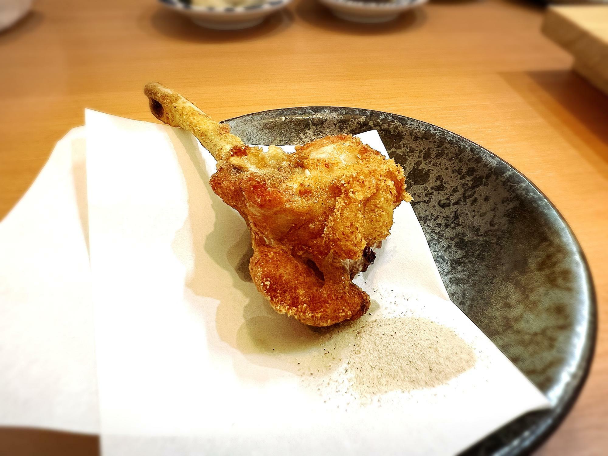 国産鶏チューリップ唐揚（130円）