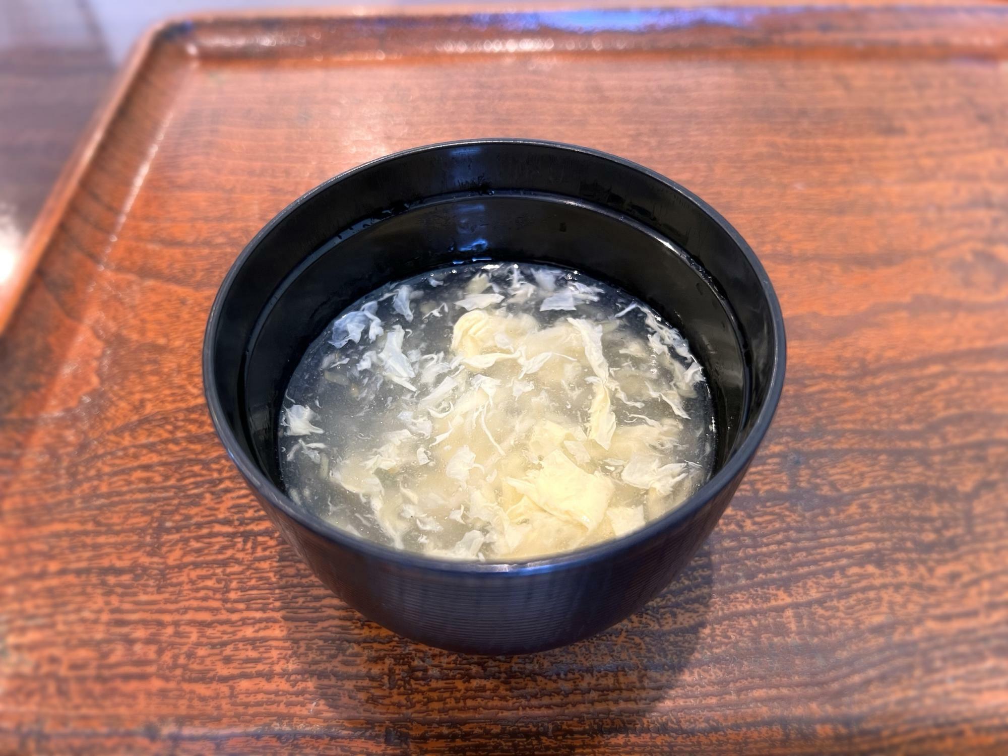 溶き卵の餡掛けスープ
