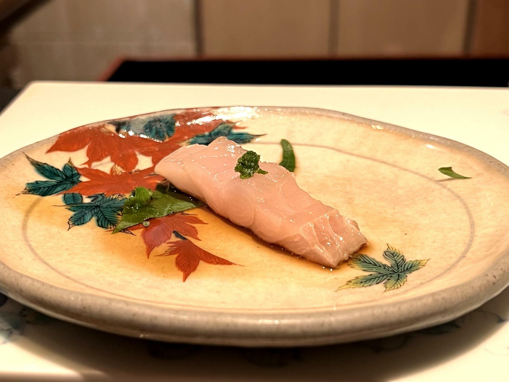 千葉県太刀魚の赤酢ソース