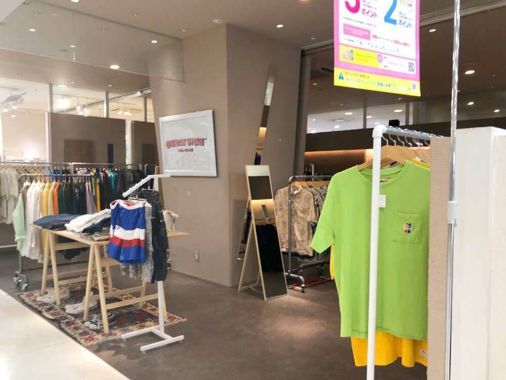 ONE DAY STORE LoveLaの店舗