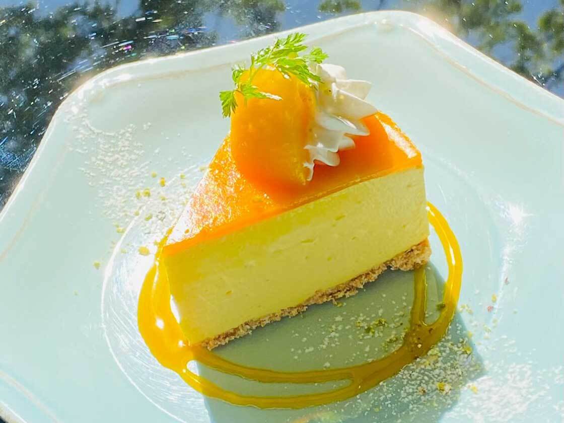 マンゴーレアチーズケーキ