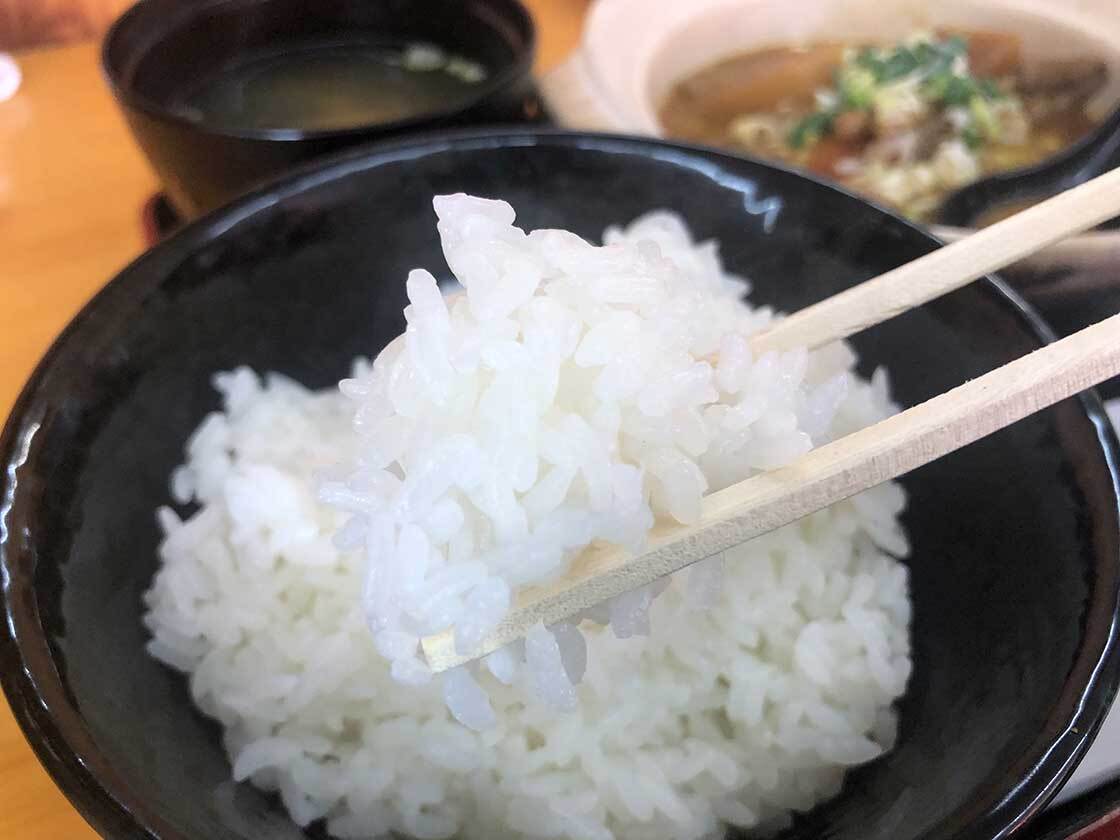 ボリューム満点のご飯