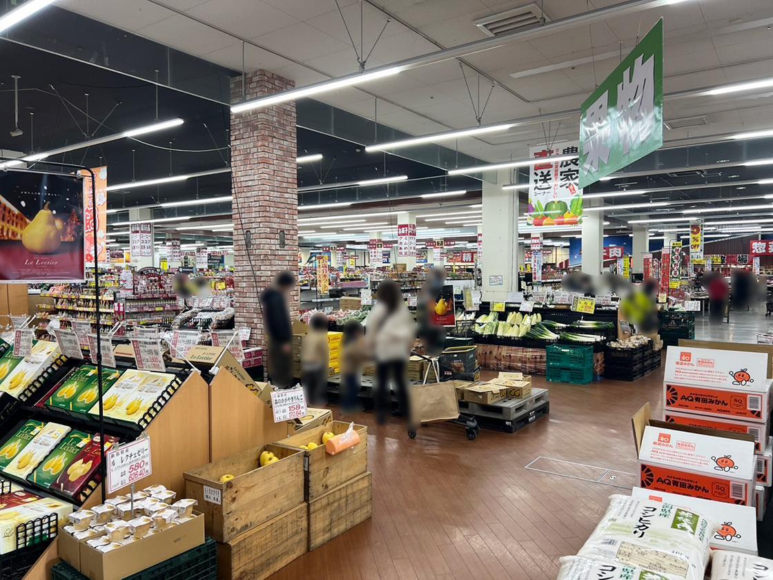 ムサシ食品館の店内