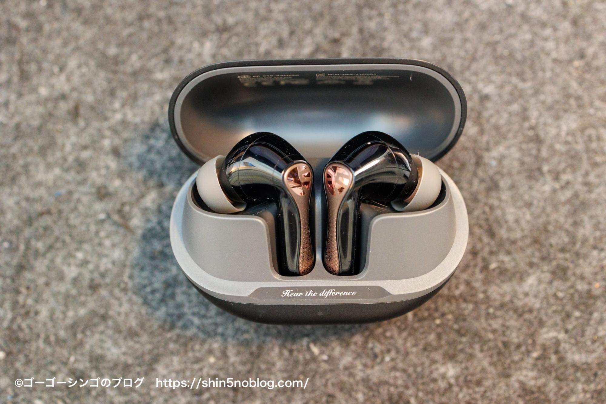 未使用に近いSOUNDPEATS Air5 Pro 最安値チャレンジ中 SOUNDPEATS Air5 Pro レビュー】1万円以下・ハイレゾ対応・-55dB