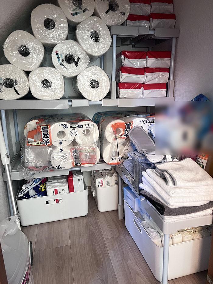 ダイソー新商品♪幅と高さを変えられる押入れフリーラックで階段 ダイソー新商品♪幅と高さを変えられる押入れフリーラックで階段