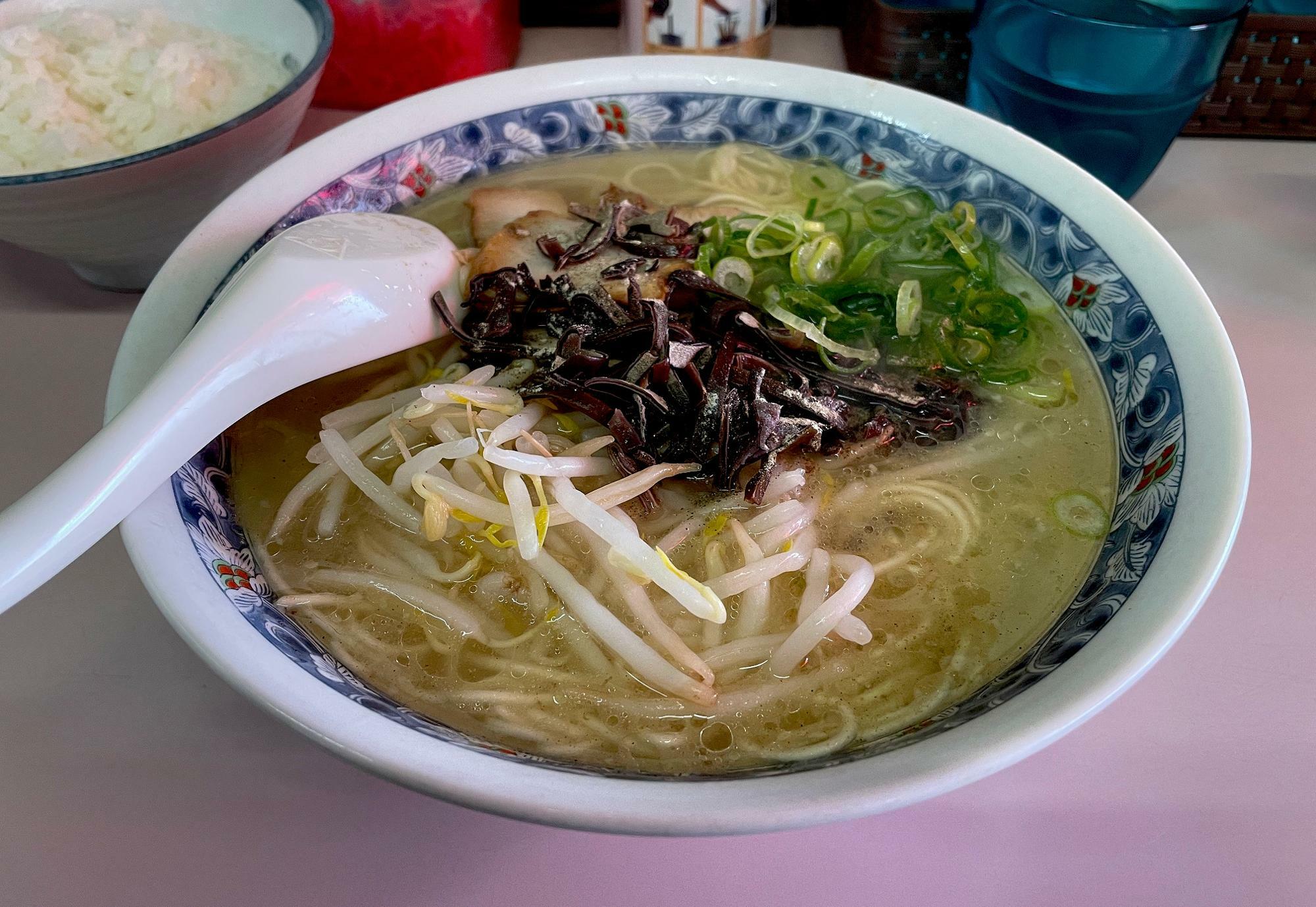 昔ながらの若松ラーメン