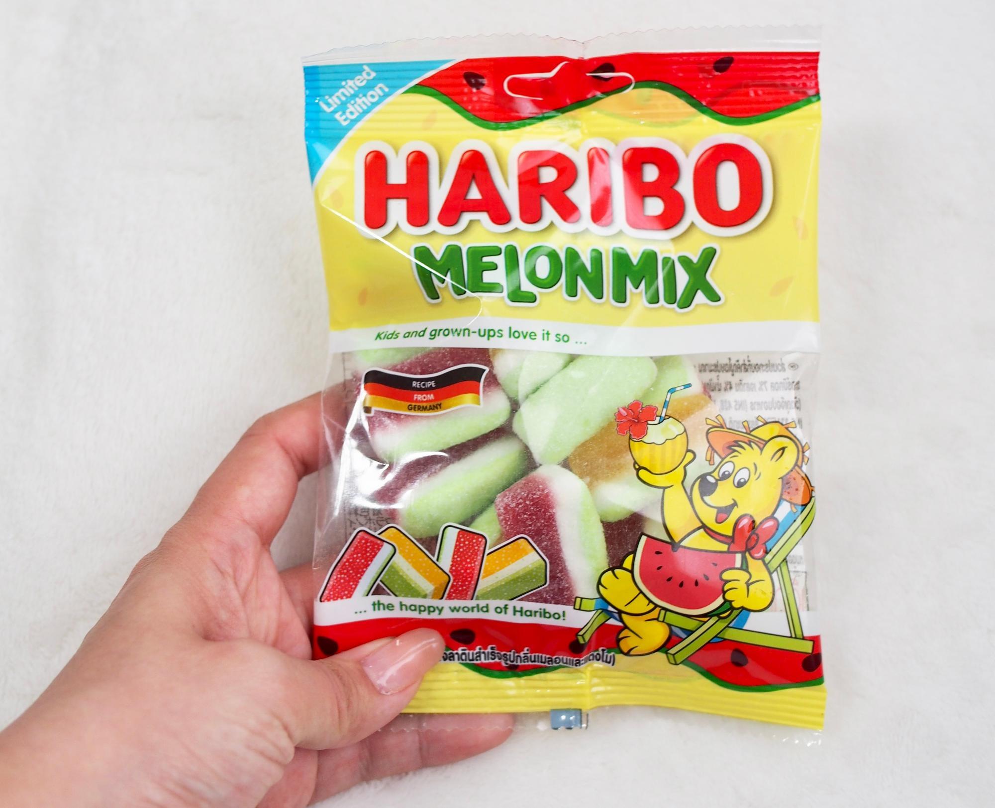 【オンラインショップ】 HARIBO】新作！！メロンミックスって？？（ぐみスタグラマーくろ 菓子