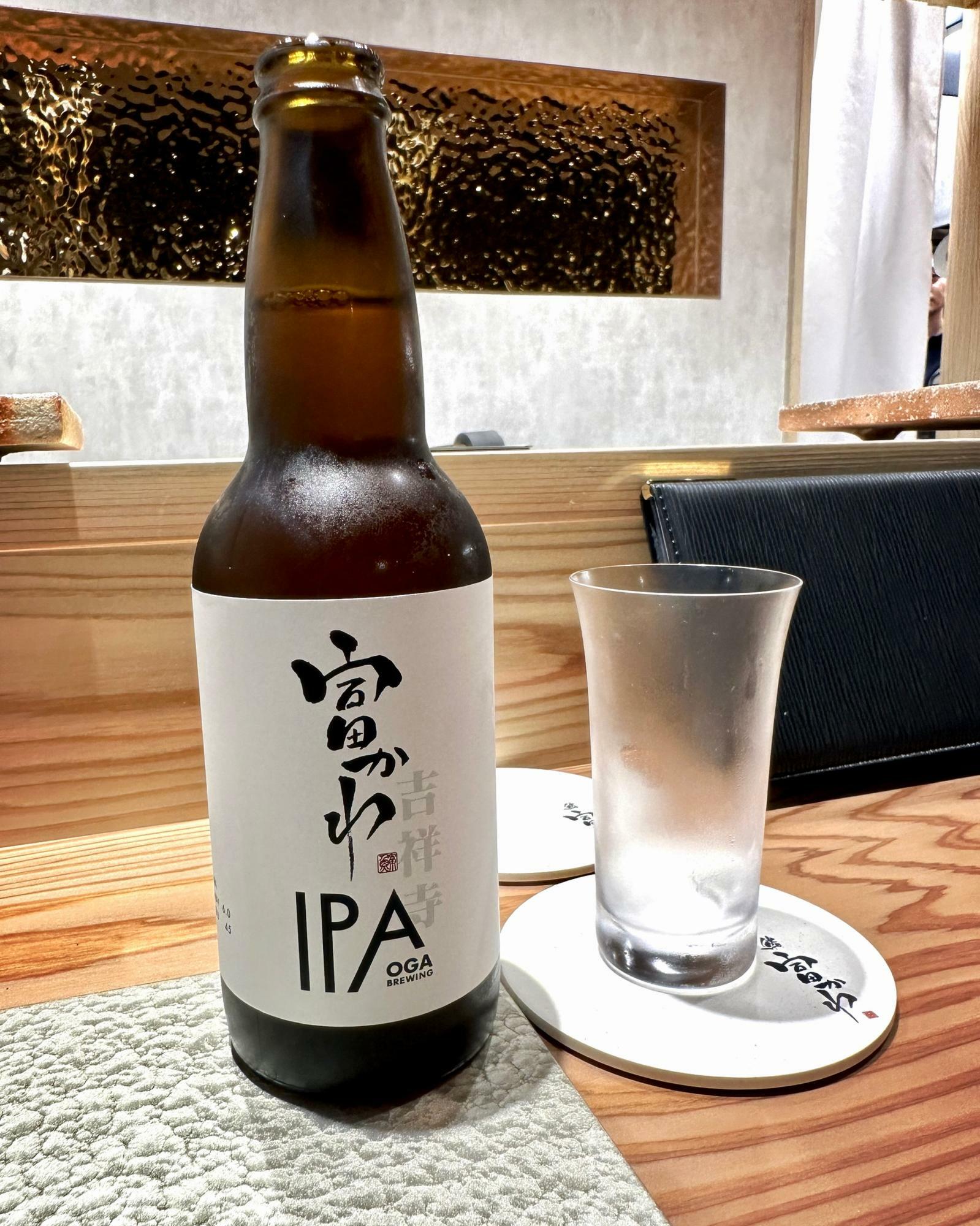 吉祥寺IPA「KICHIJOJI IPA」鮨富かわラベル