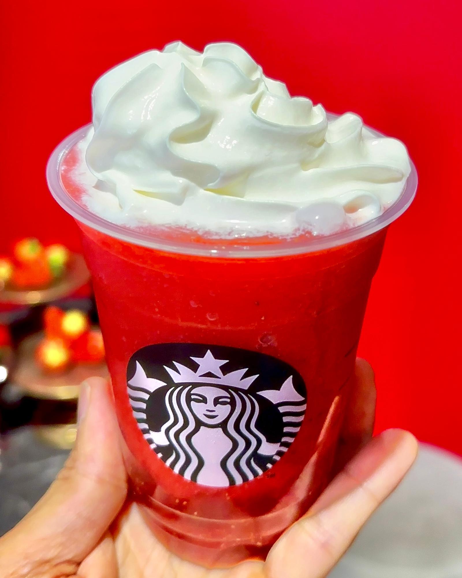 My フルーツ³ フラペチーノ® ストロベリー|フラペチーノ