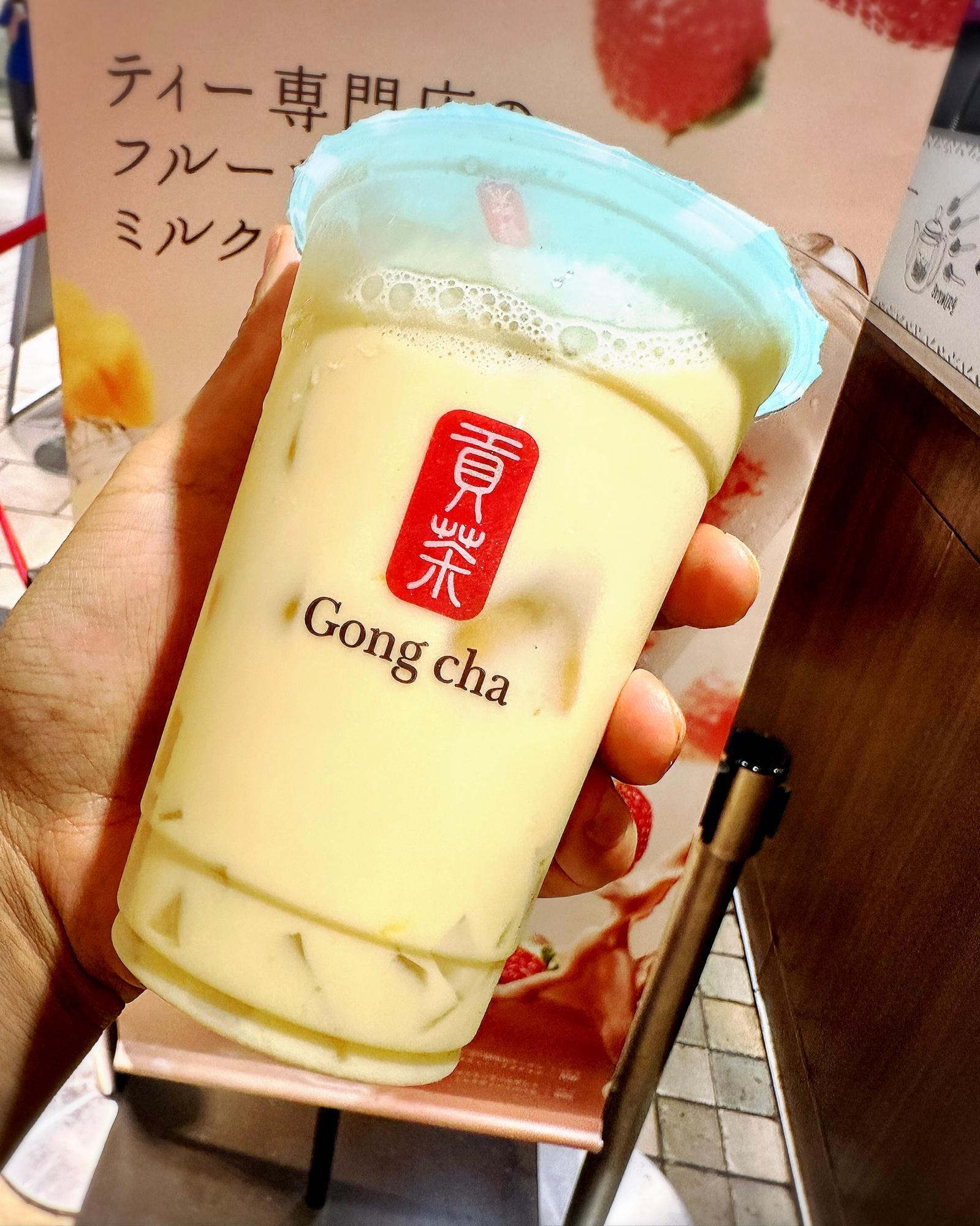 2週間限定復活】ゴンチャの人気”フルーツミルクティー”を飲ん