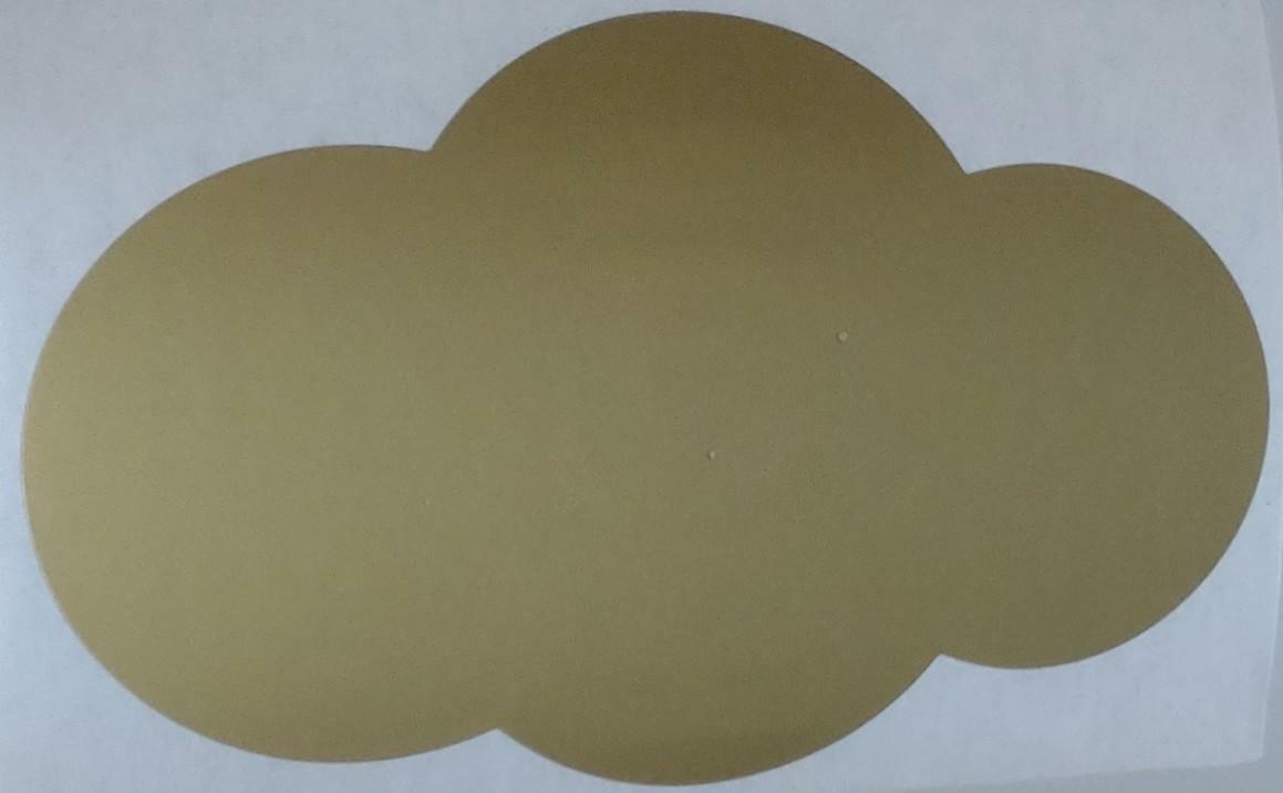 1月1日から交付予定の雲形のシール（画像提供：四條畷神社）