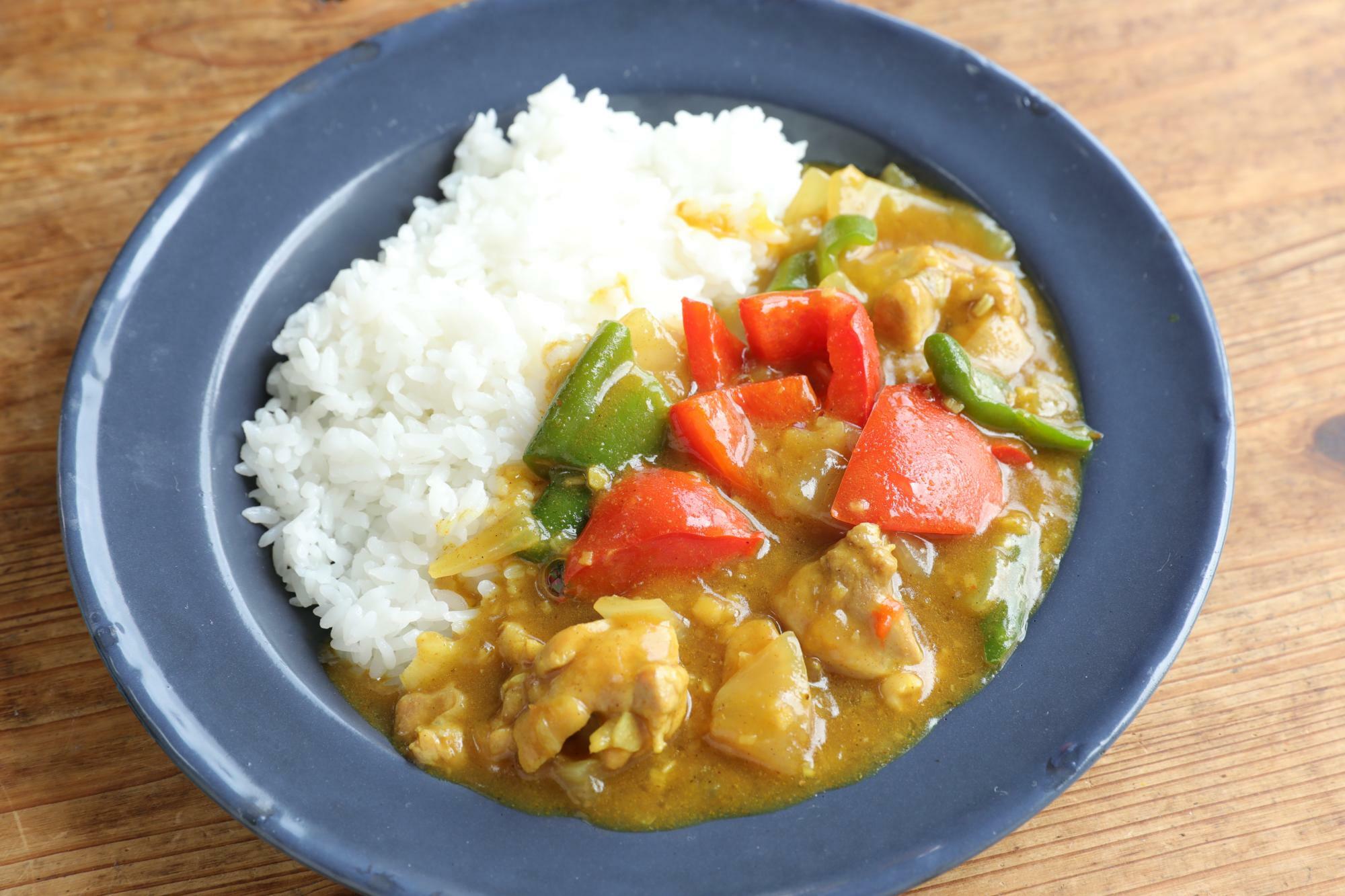 中華風チキンカレー