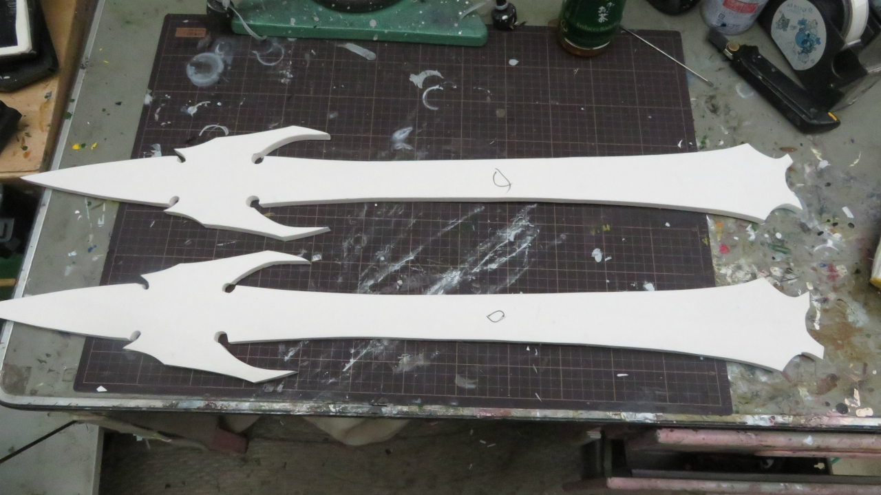 コスプレ用のドラクエの天空の剣の作り方 型紙付きで誰でも気軽 コスプレ用のドラクエの天空の剣の作り方 型紙付きで誰でも気軽