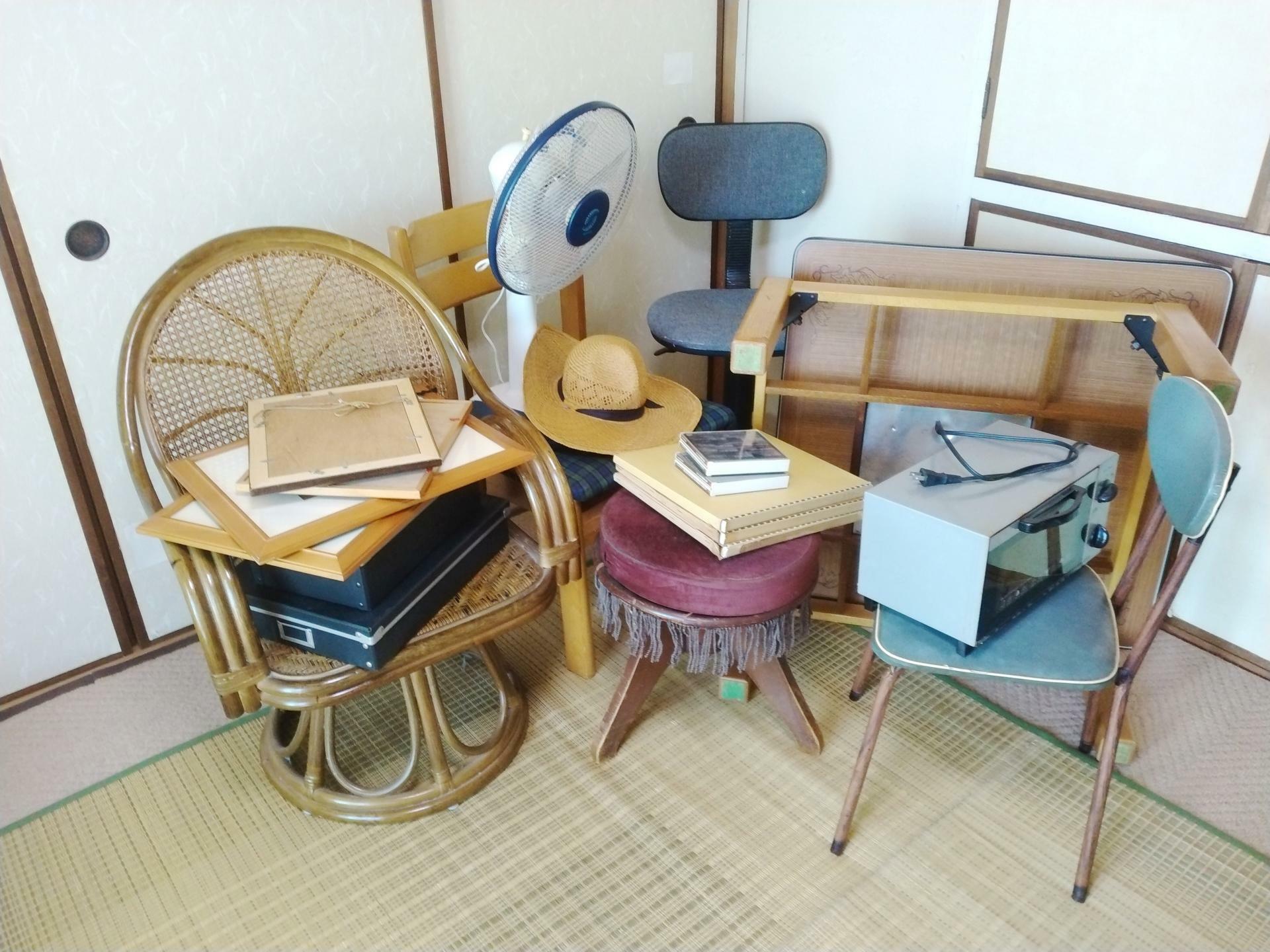 お部屋の片付けで出たまだ使える不用品を出してみませんか