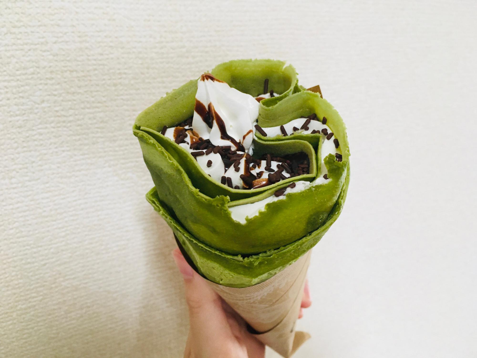 抹茶チョコクリーム（税込み430円）