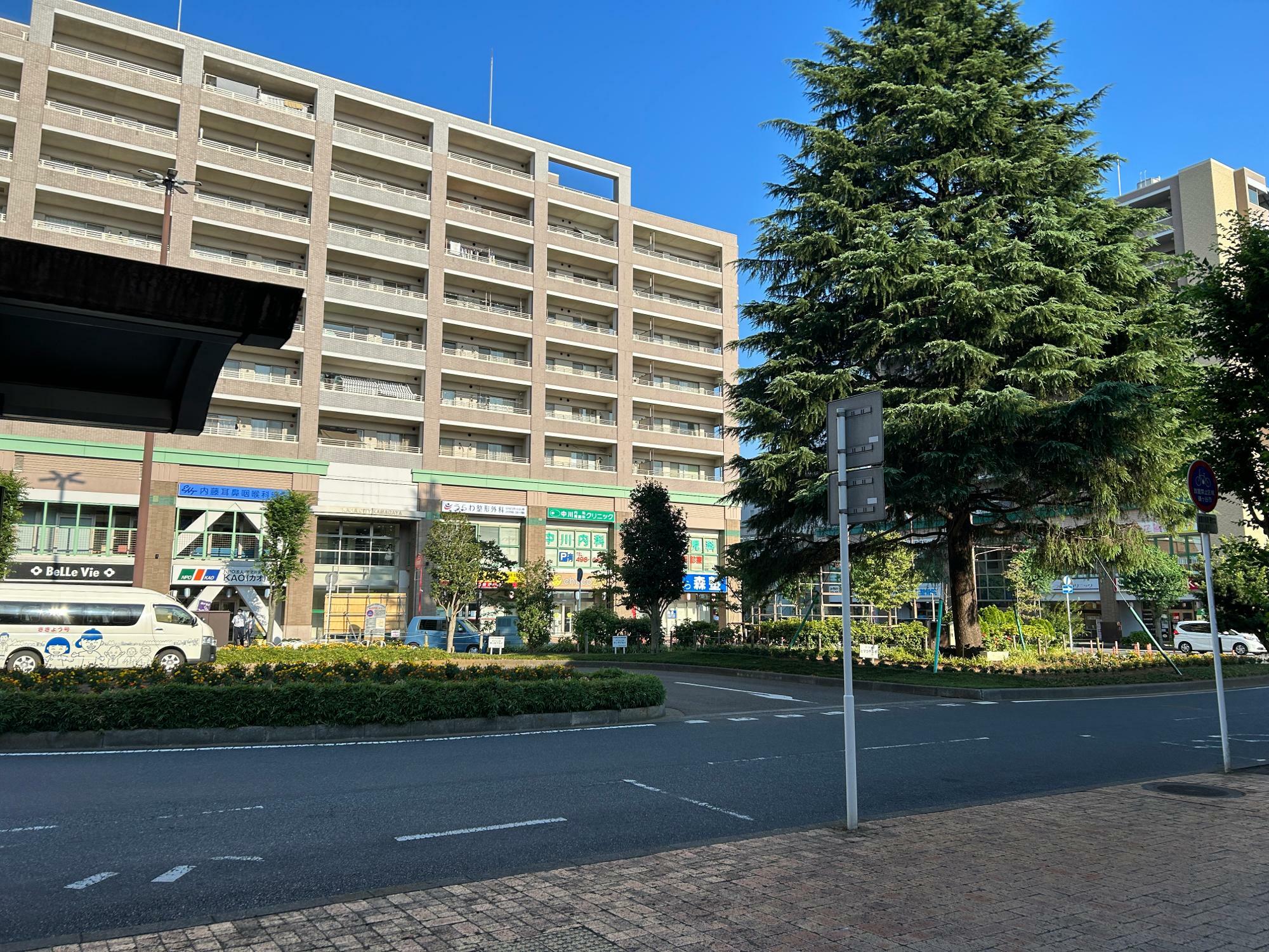 鎌ケ谷駅東口ロータリー