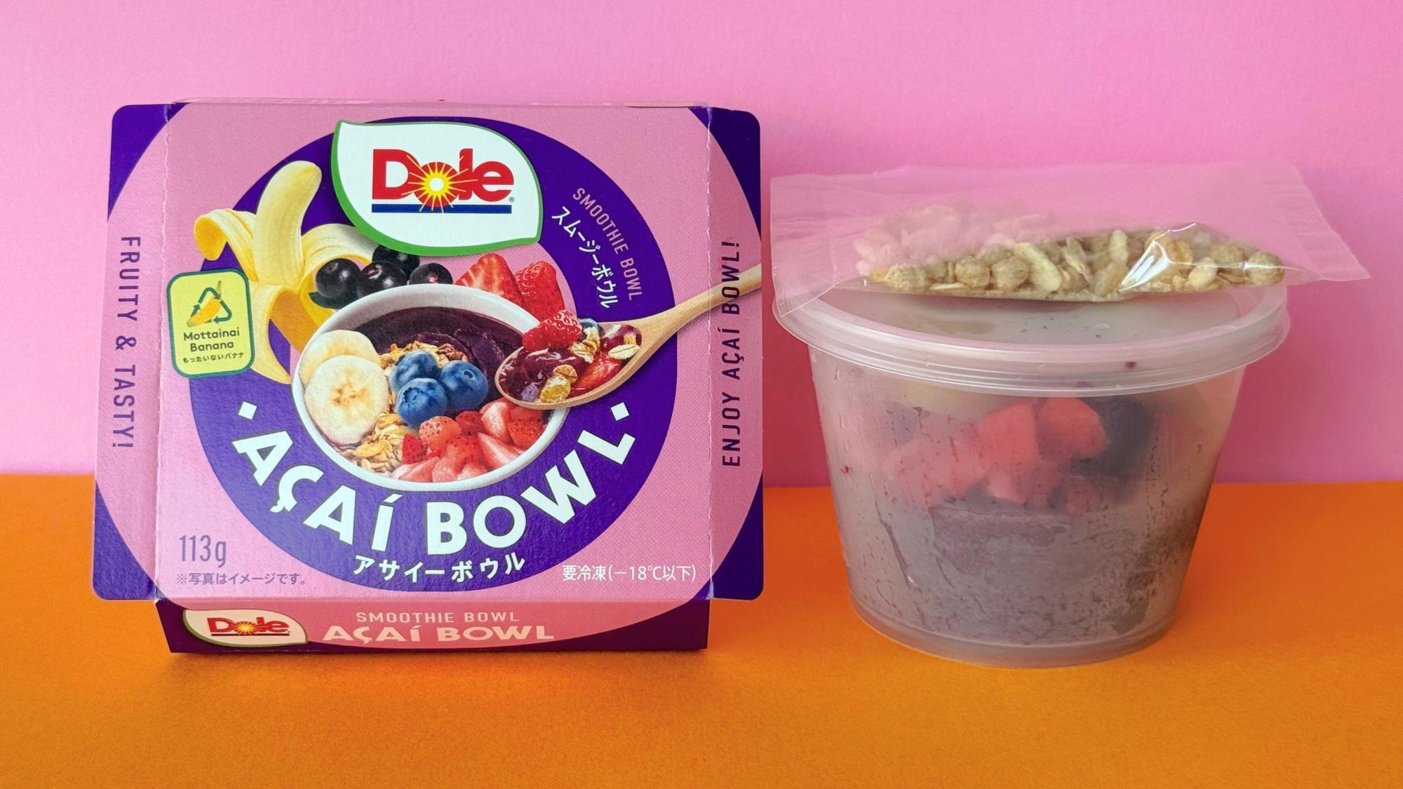 Dole アサイーボウル 10個セット Doleアサイーボウルが3月6日（木）から全国のセブン-イレブン
