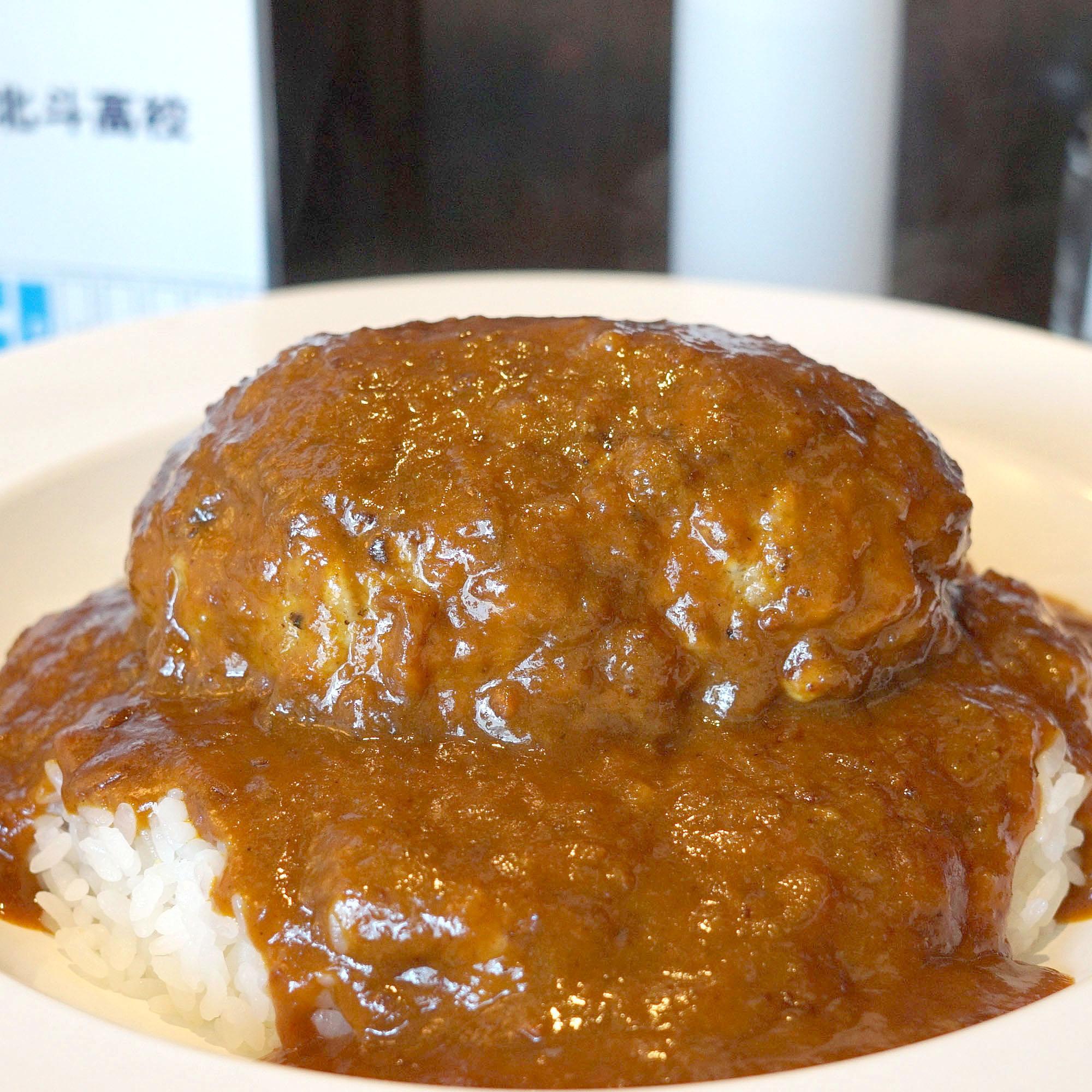 「ハンバーグカレー(￥1,590(税込))」