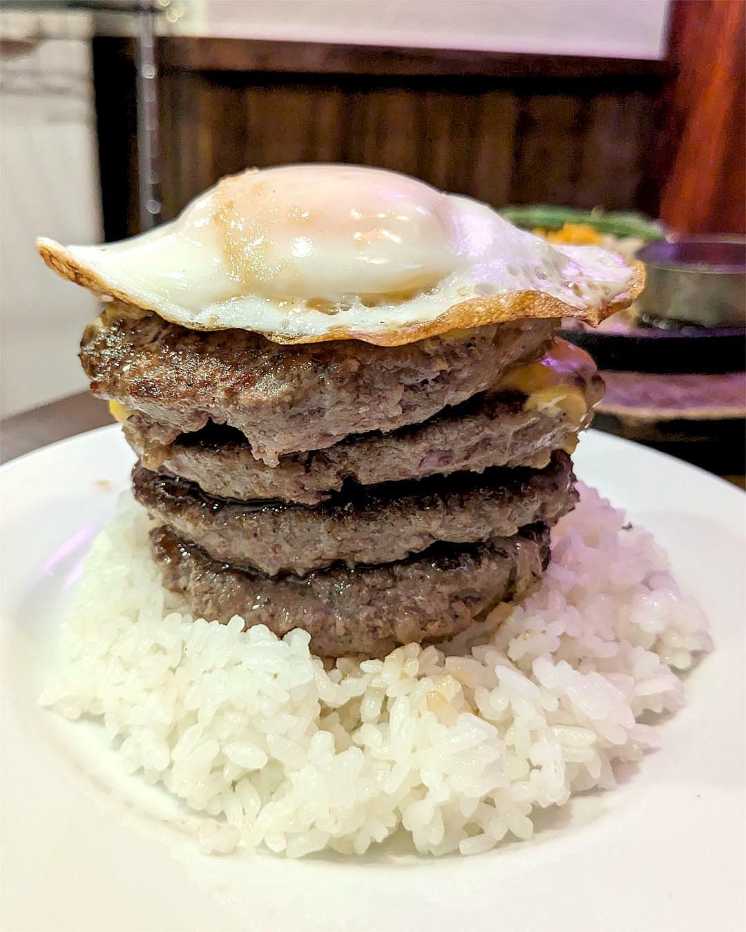 これぞドリームハンバーグライスや！