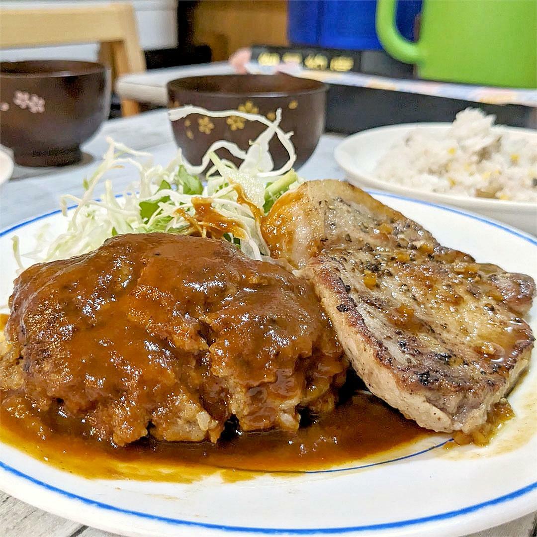 肉＆肉定食！