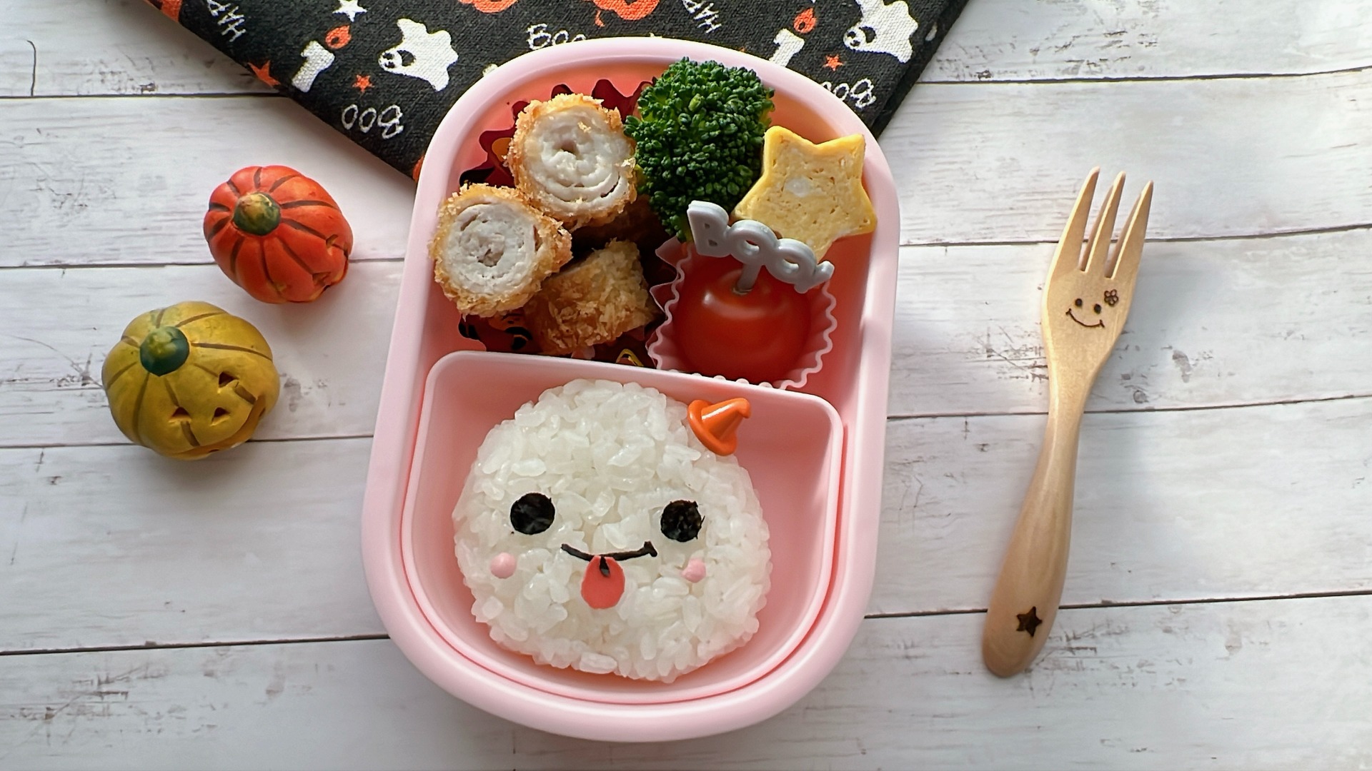 100円ショップで買える！ハロウィンを盛り上げる使いやすいお弁当