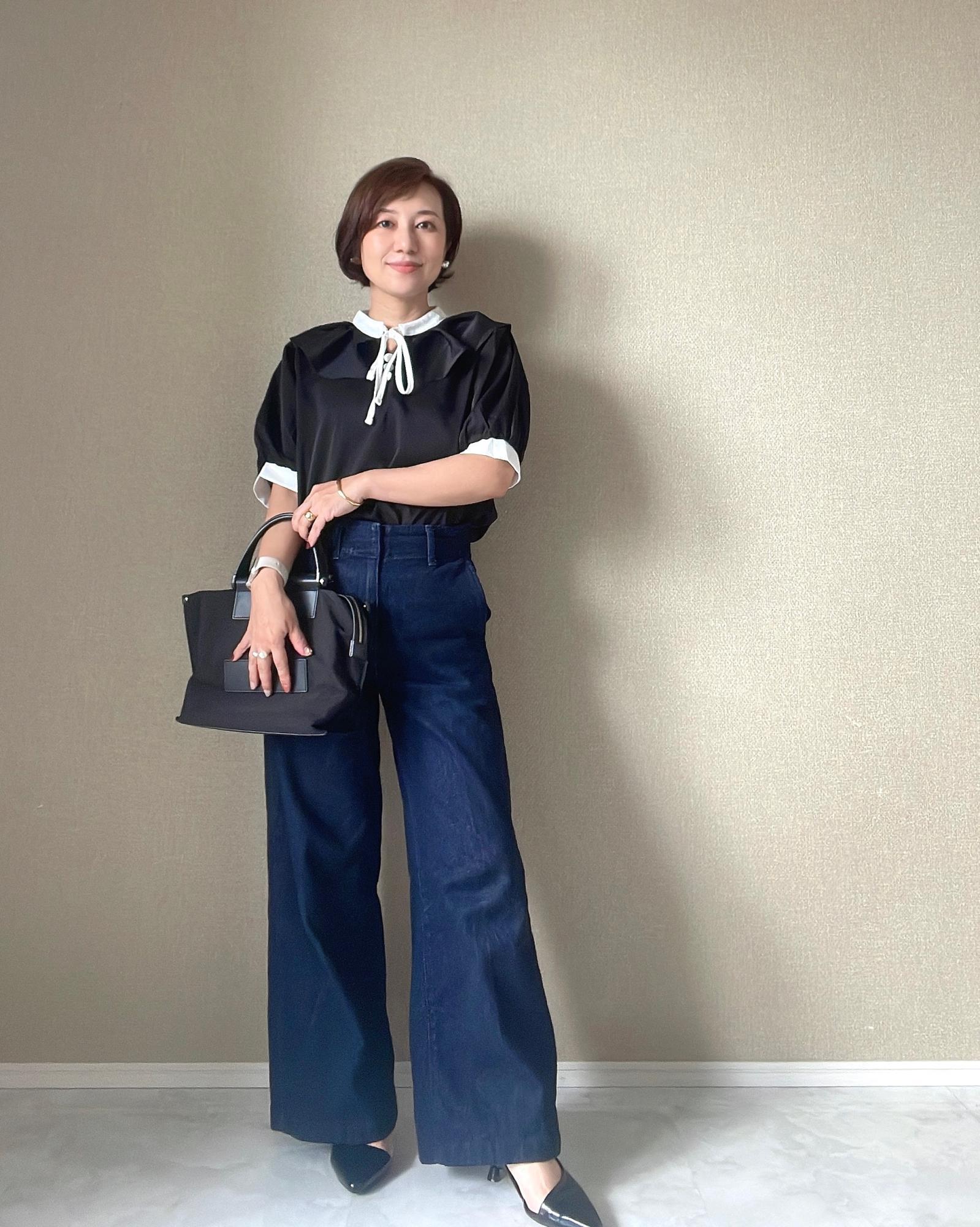 ★MSGM★ワイド デニム トラウザー ユニクロ】失敗しました!話題の美シルエットデニム「ワイド