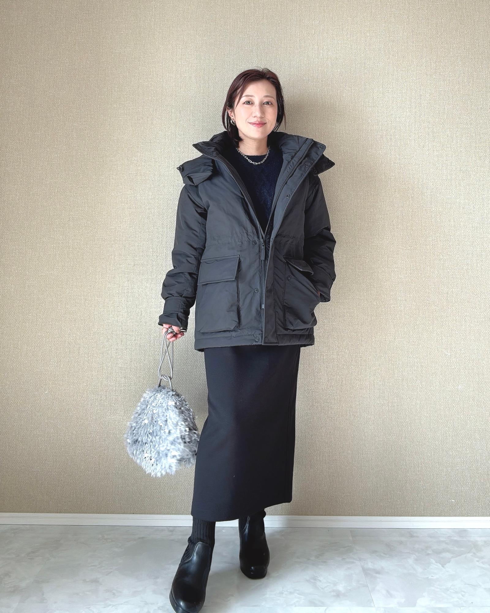 【名品】UNIQLO ハイブリッドダウンコートMサイズ