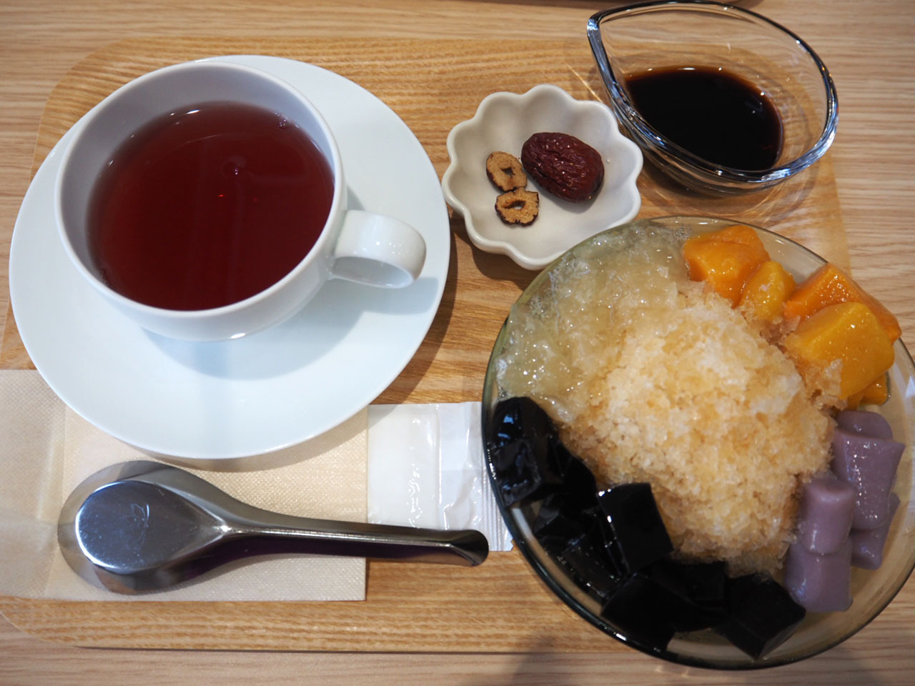 夏のおすすめ薬膳茶と台湾風かき氷
