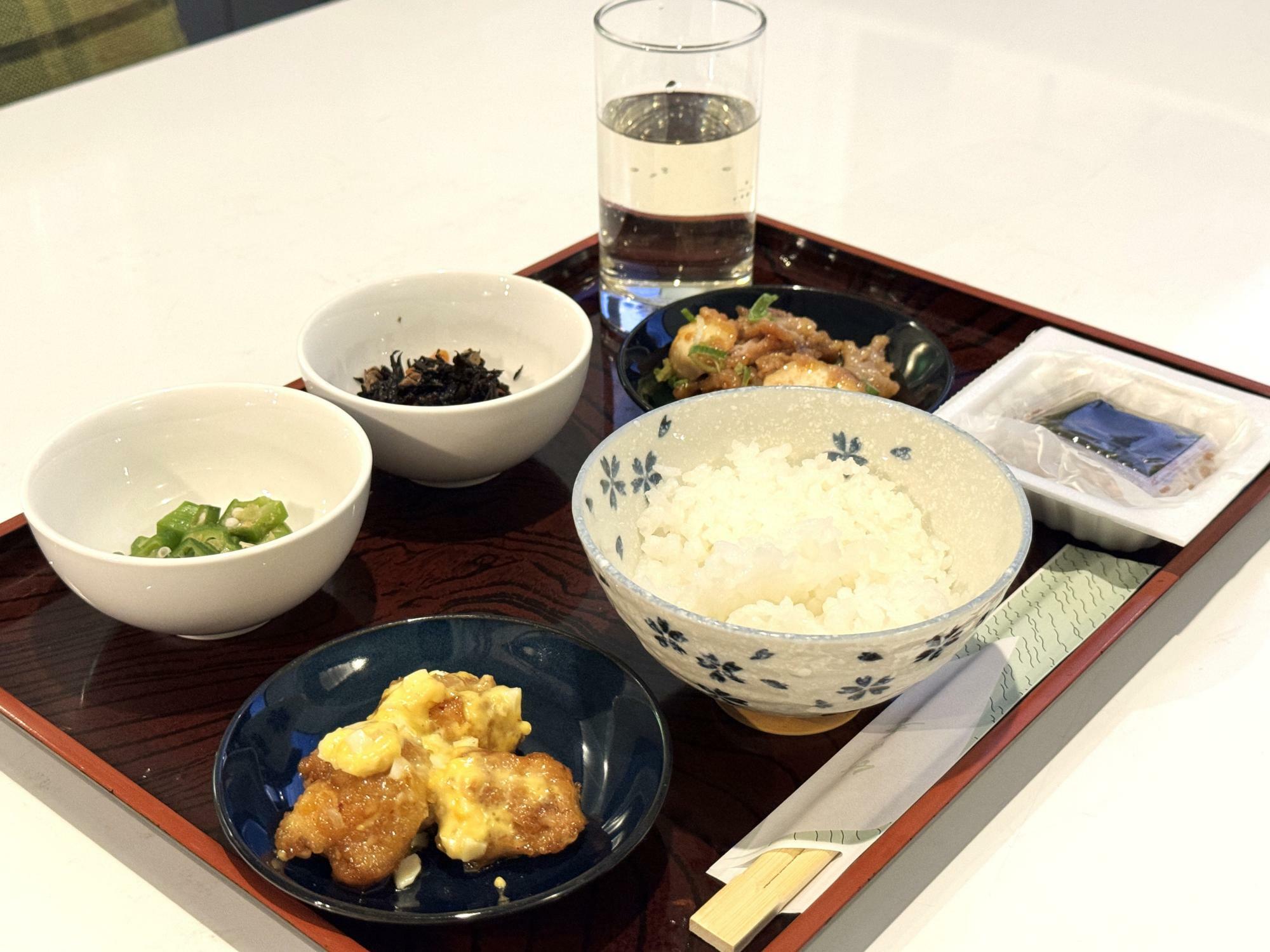 和食でまとめた朝ごはん