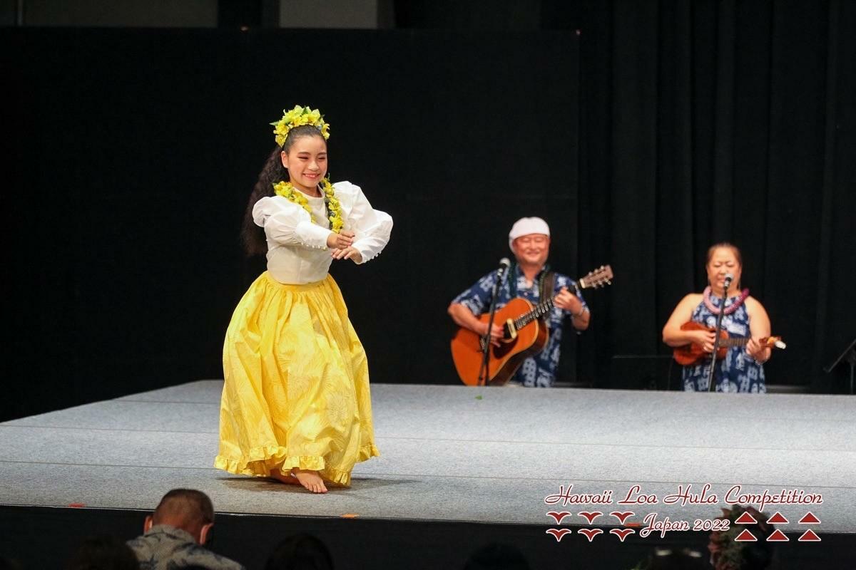 ※提供：Hawaii-Loa-Hula-Competition　山根理恵さま