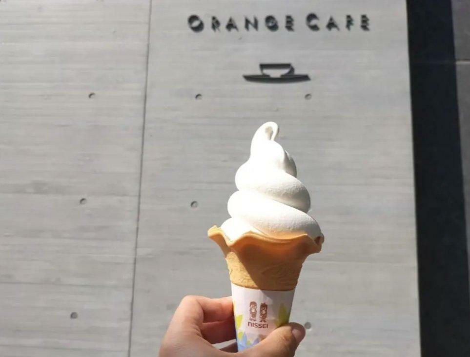 ORANGECAFEのソフトクリーム