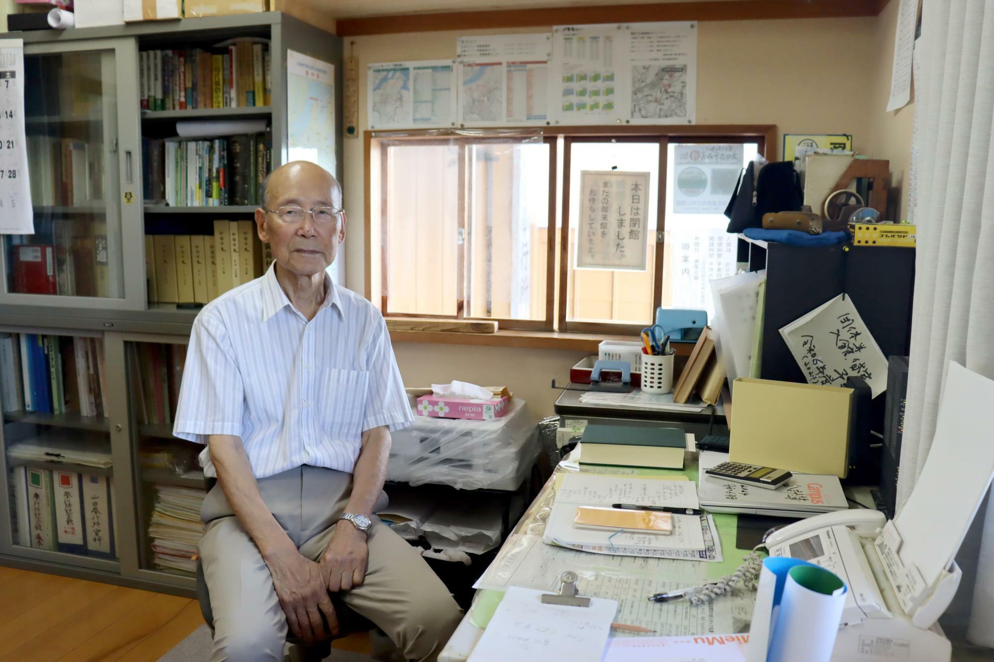 友の会運営委員長の辻村修一さん