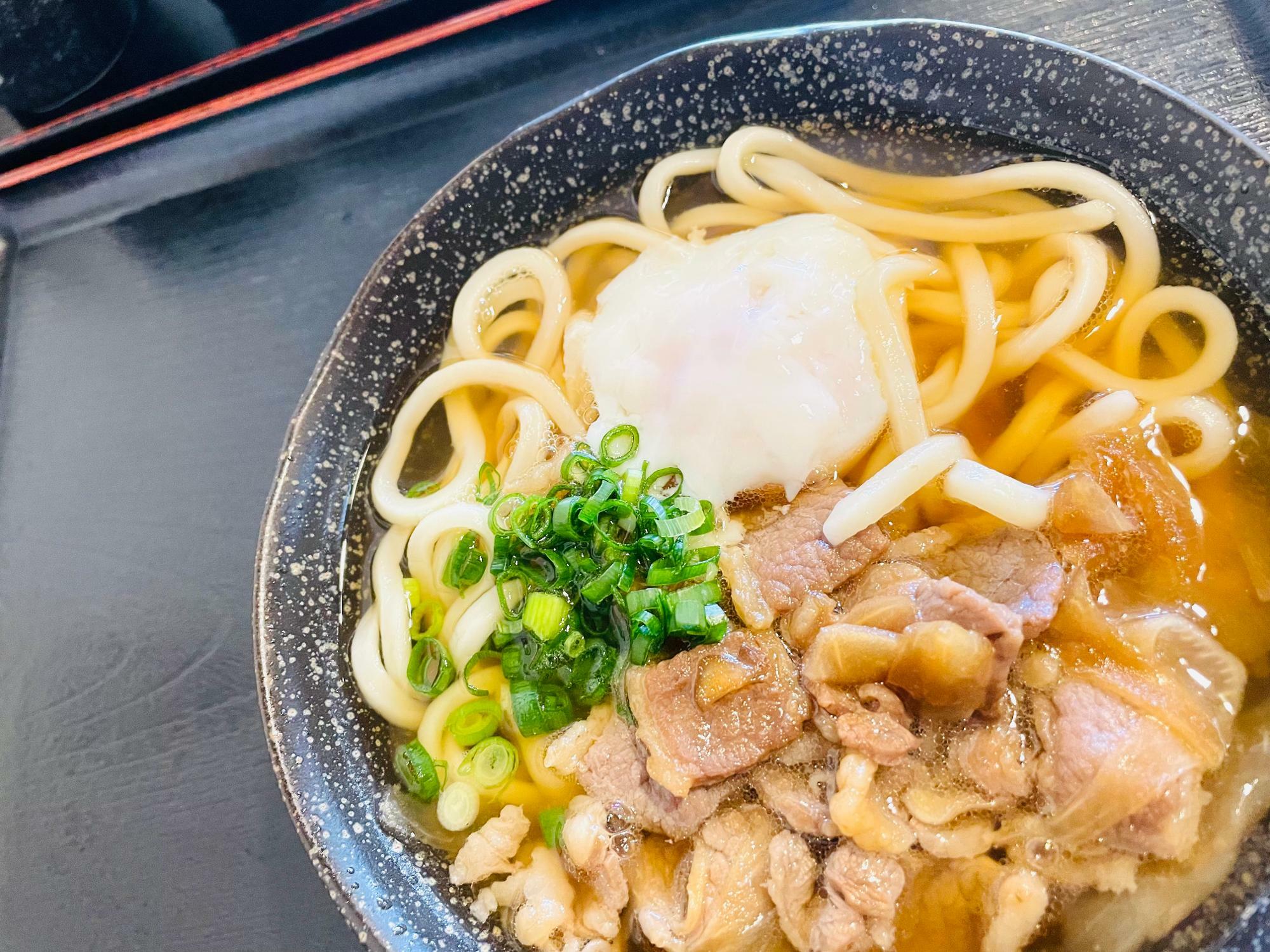 牛肉 玉子うどん