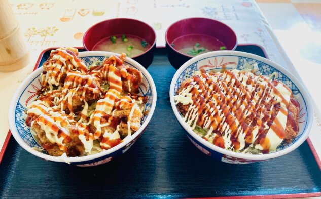 炸雞南蠻丼 & 炸豬排南蠻丼