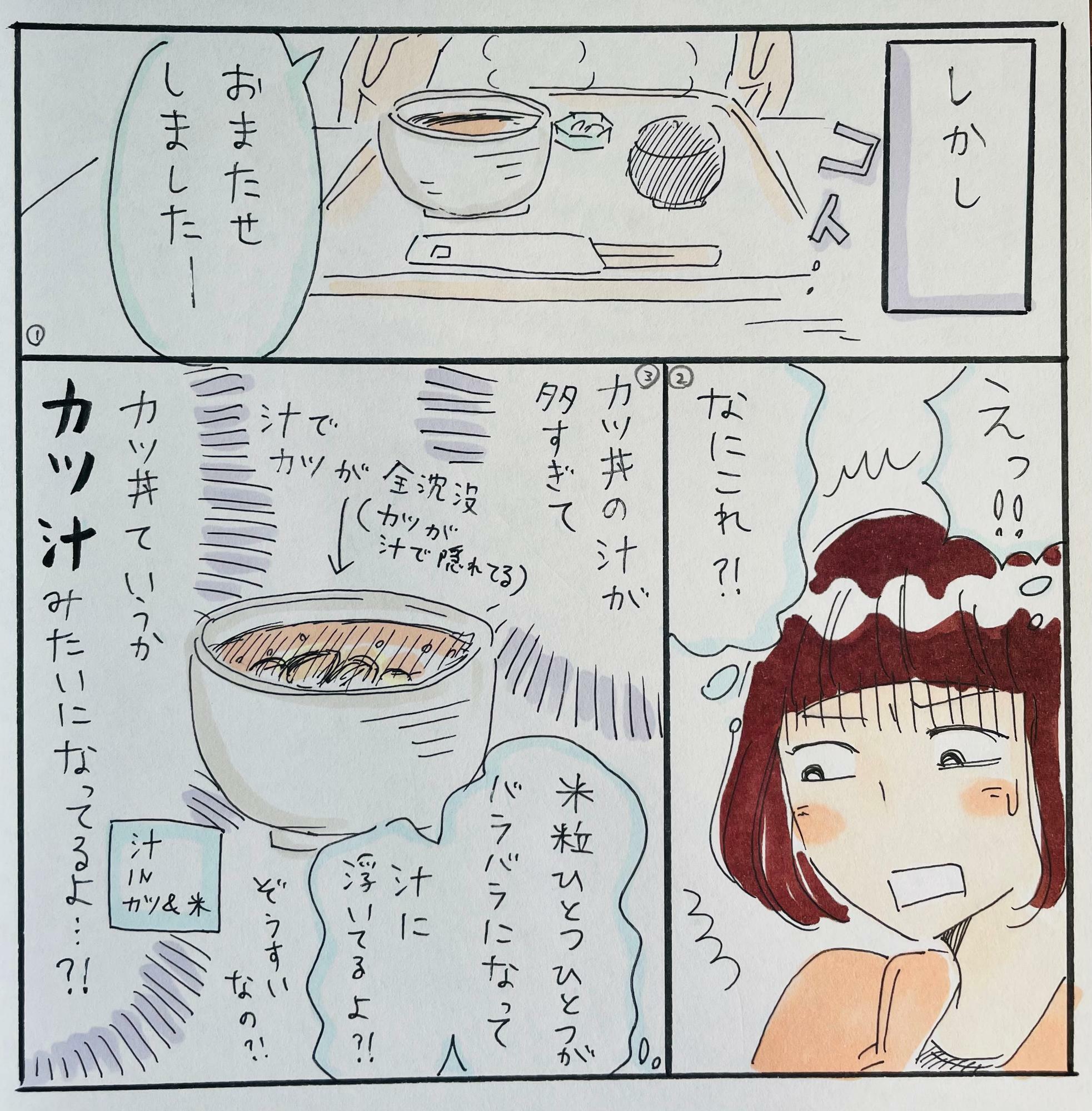 つわり】無性に食べたかった「かつ丼」。悲しい展開に涙腺崩壊した