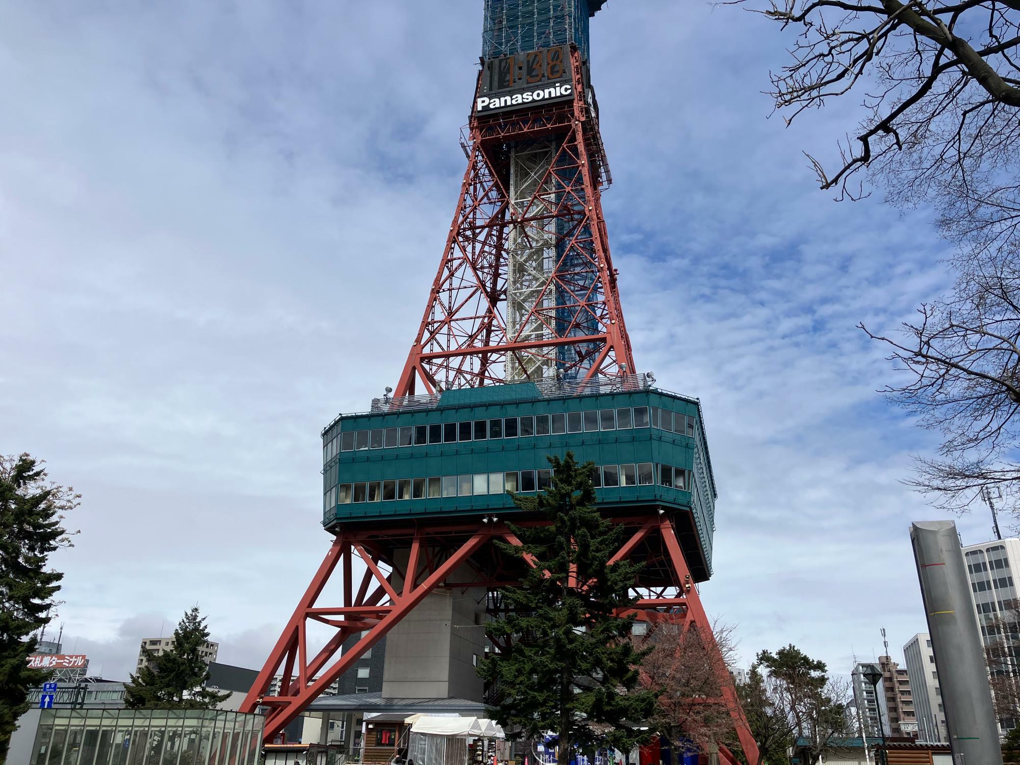 大通公園にあるテレビ塔