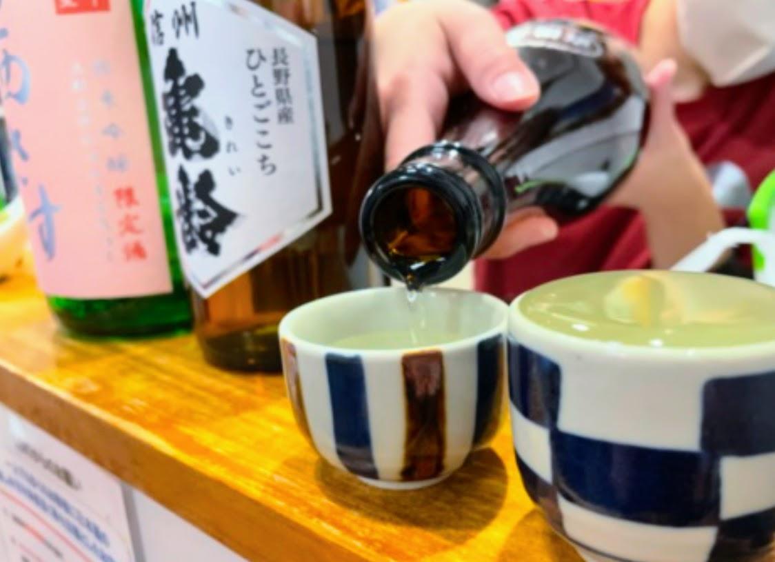 ３種の日本酒　1000円（税込）