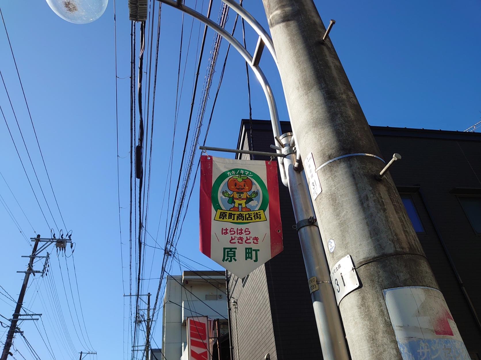 「はらはらどきどき」原町の商店街