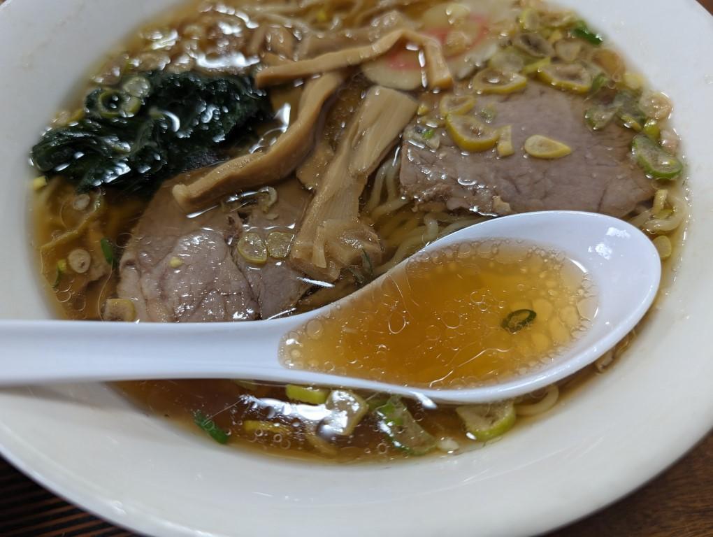 ラーメンスープのアップ画像