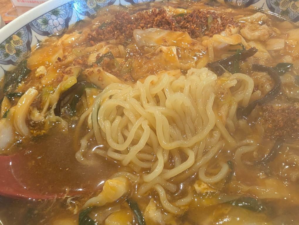 麺のアップ画像