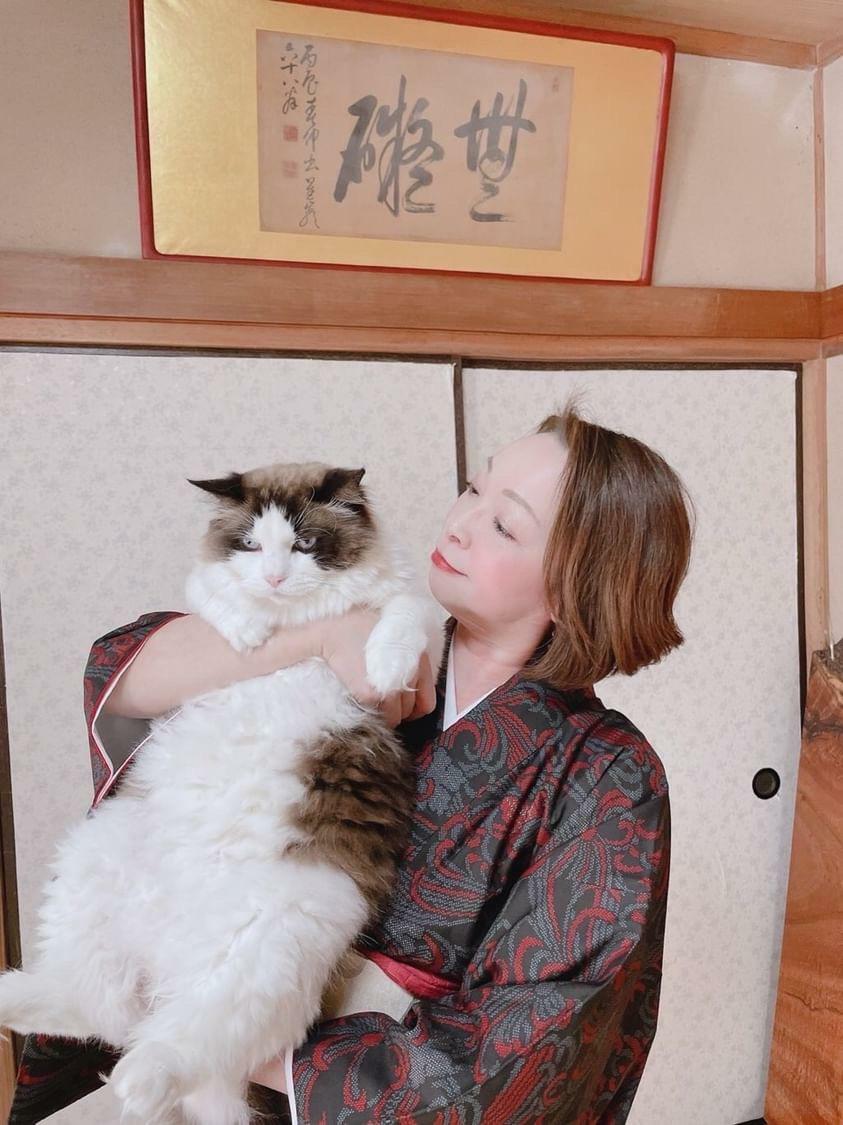 飼い猫や着物の話でずいぶん盛り上がってしまった取材日。木村さんのとってもやわらかい雰囲気が、話していて楽しい気分にさせてくれます(写真は木村さんよりご提供)。